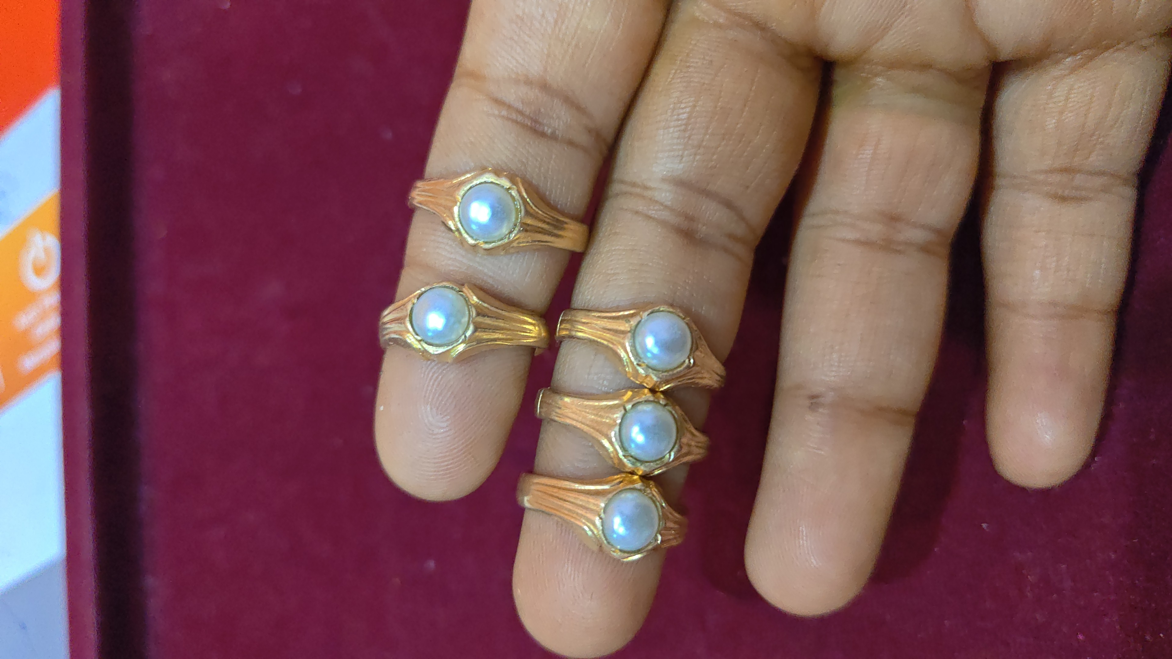 Pearl ring panchaloham