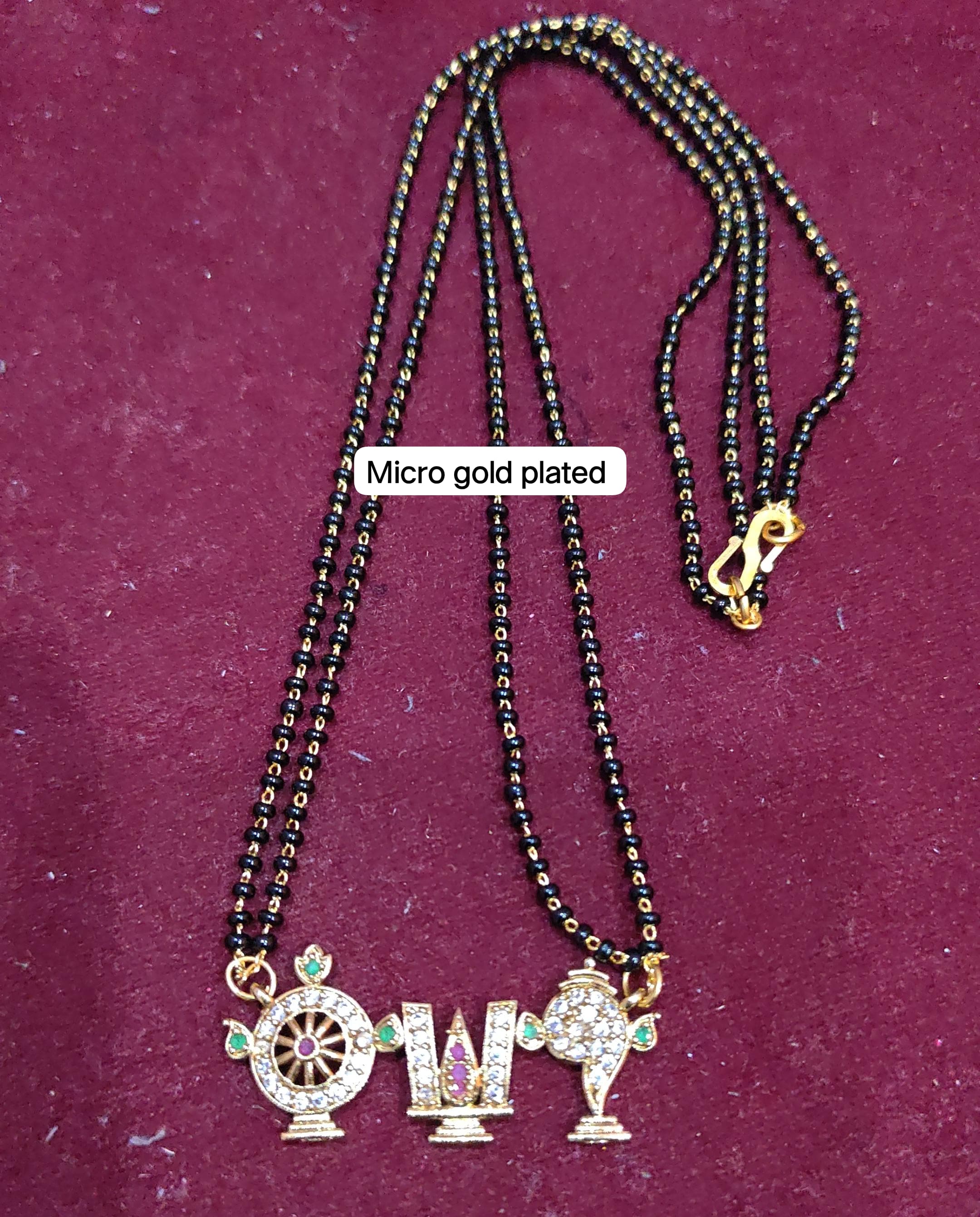Balaji namam black beeds