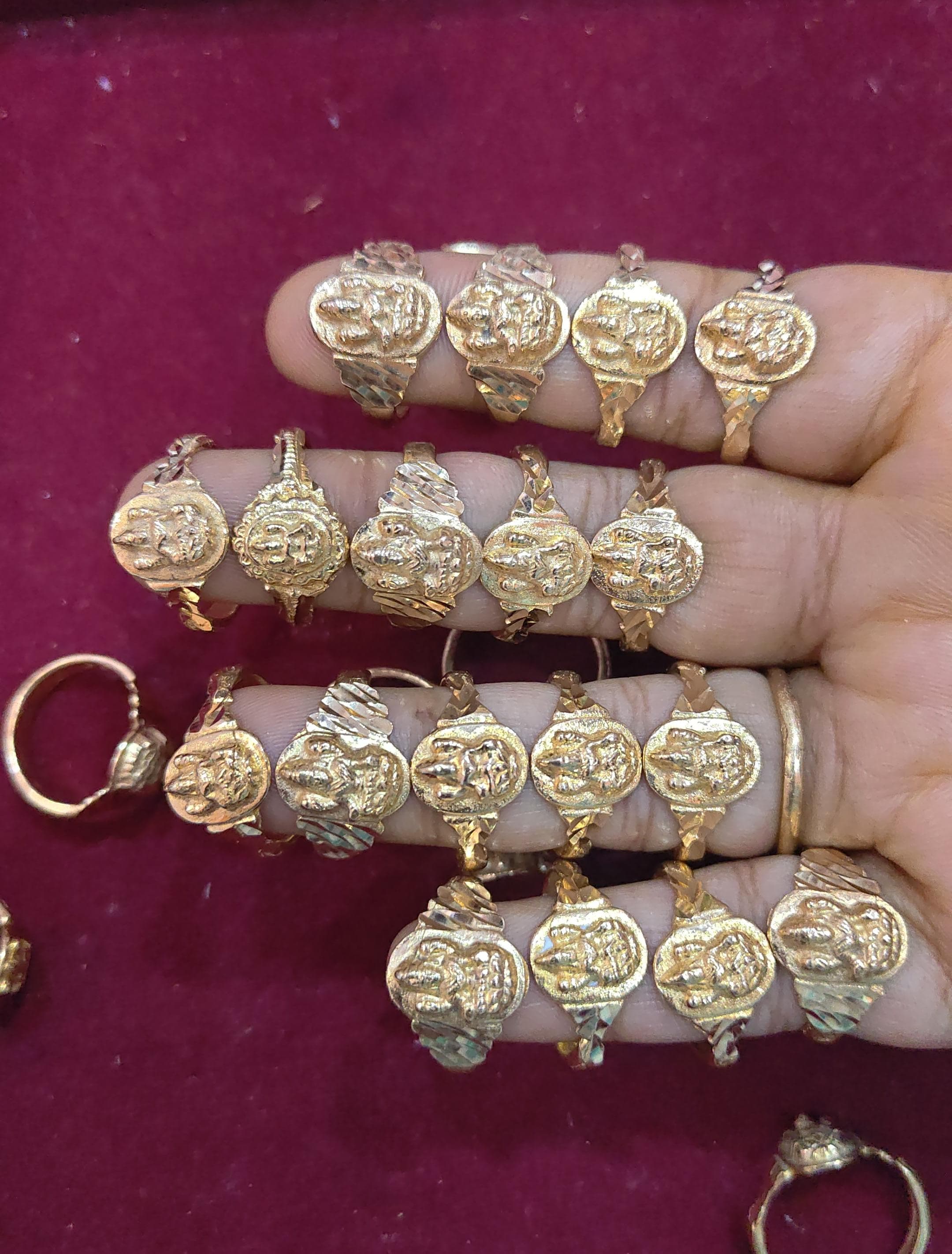Laxmi devi panchaloham ring 💯 gold look