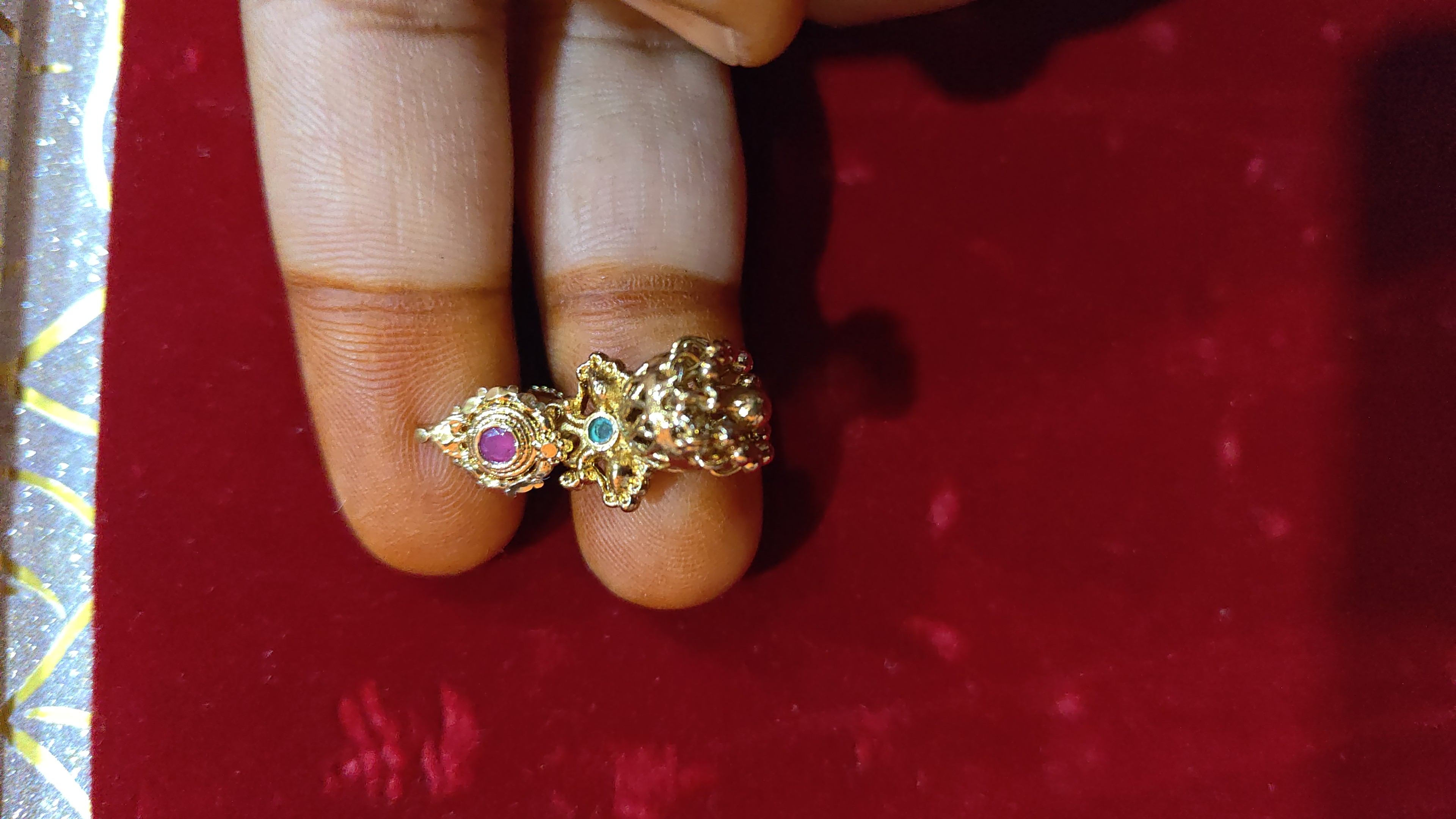 Small size buttalu 💯 gold look