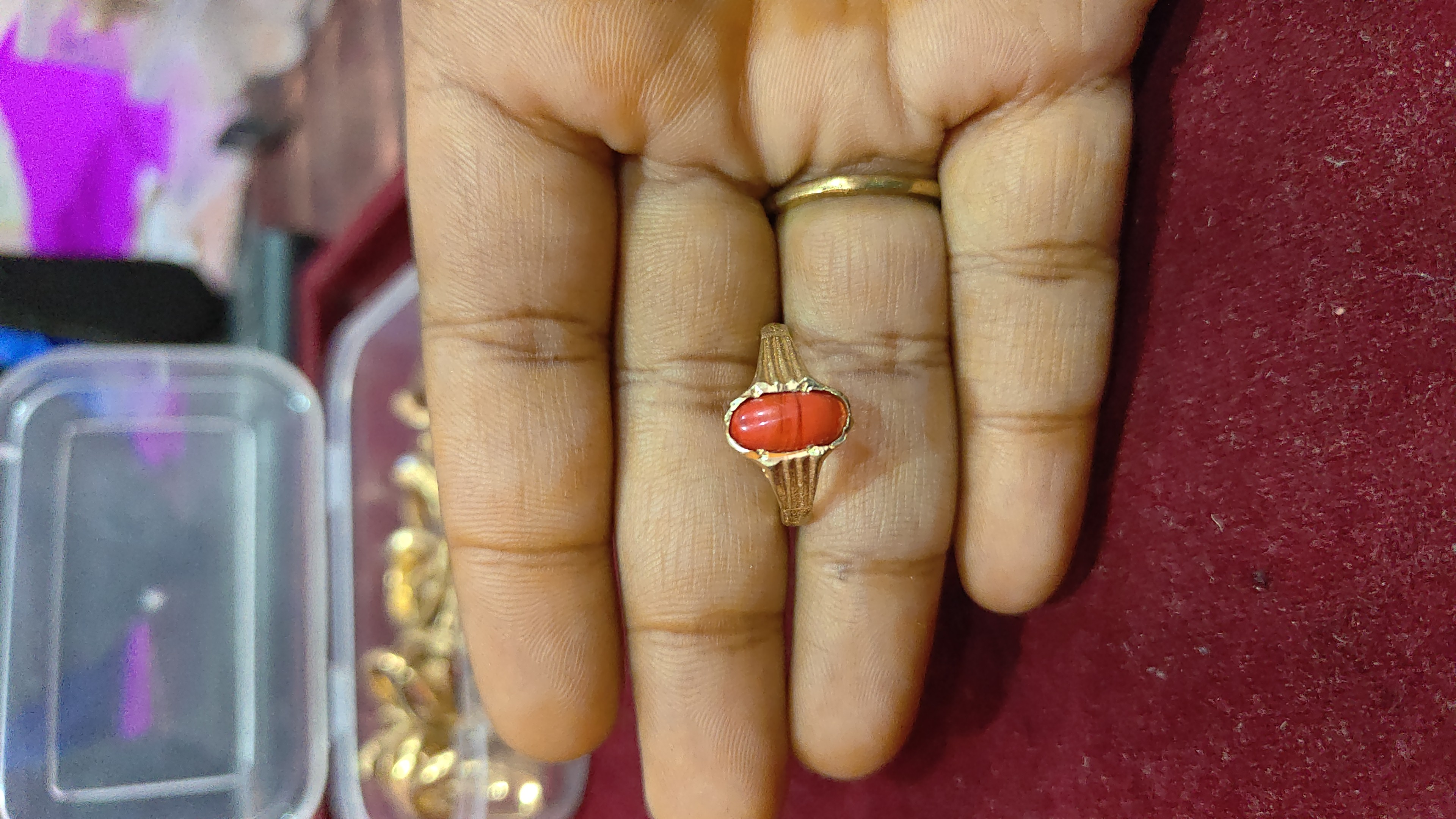Pagadam ring pure panchaloham