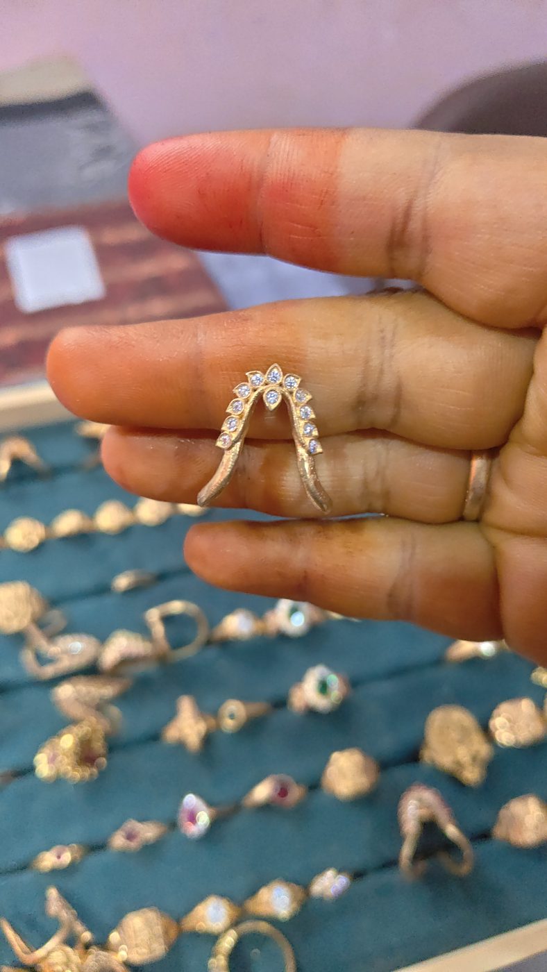 Panchaloham unpolished vanki