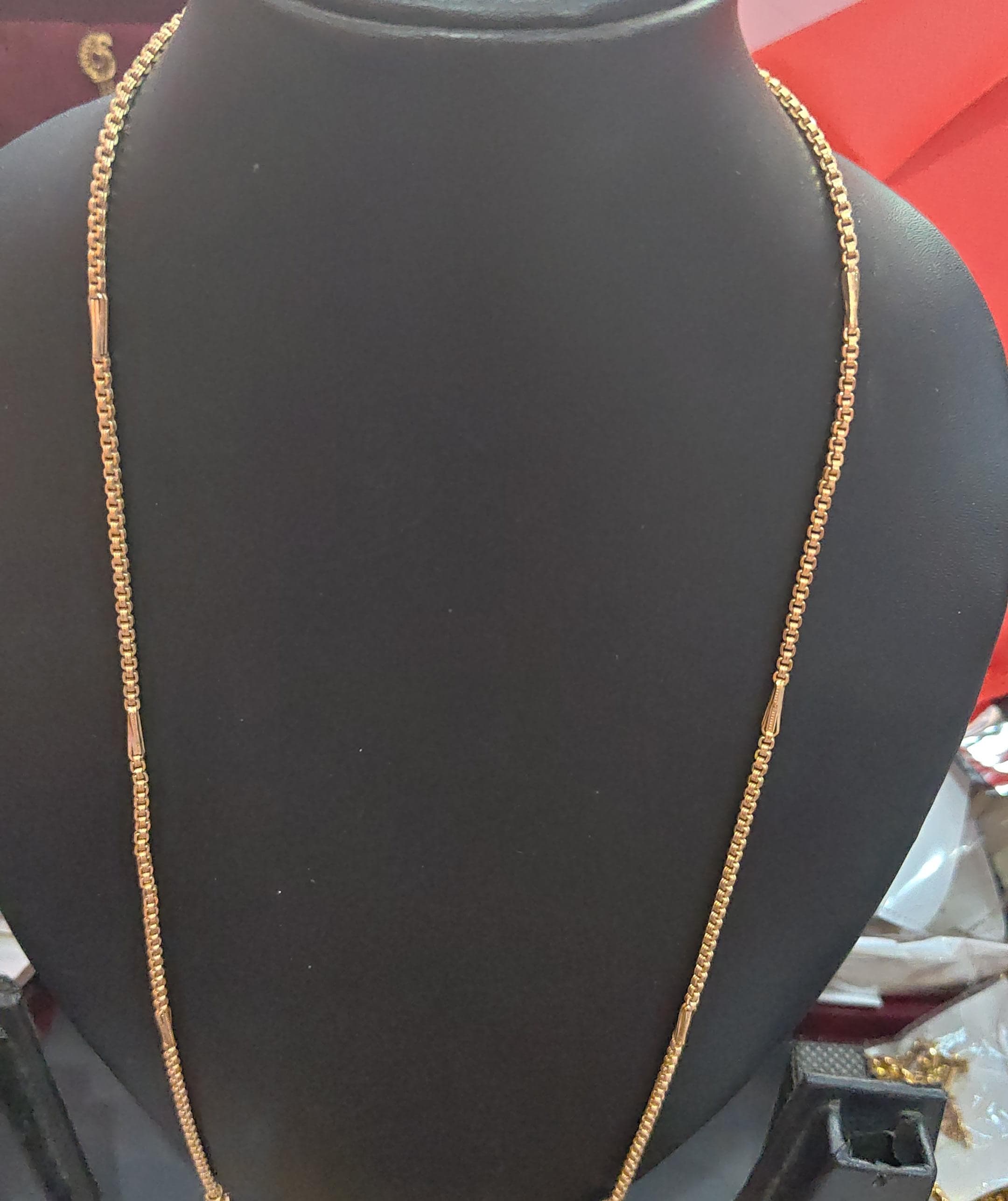 Pure panchaloham unpolished thali chain