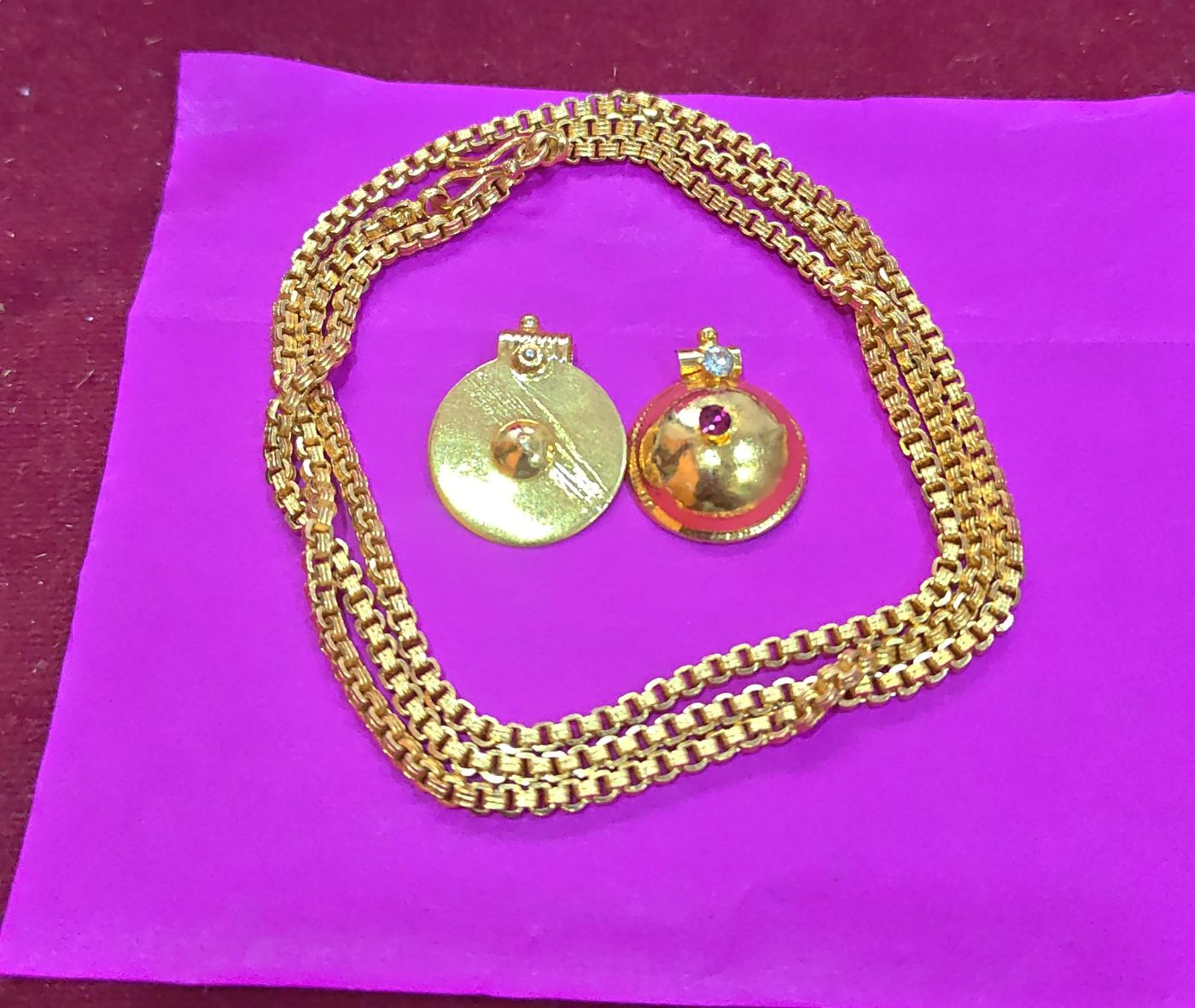 One gram gold thali+sutralu